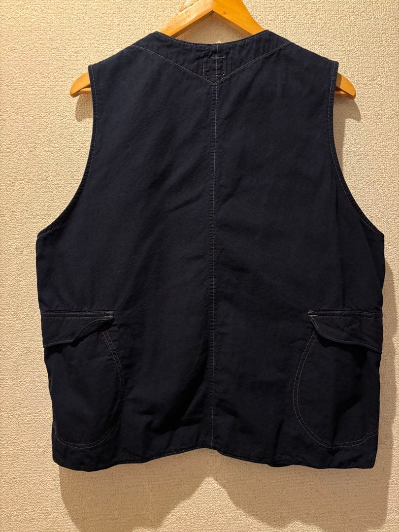 ポストオーバーオールズ ロイヤルトラベラーベスト 定価42,900円ネイビー L
