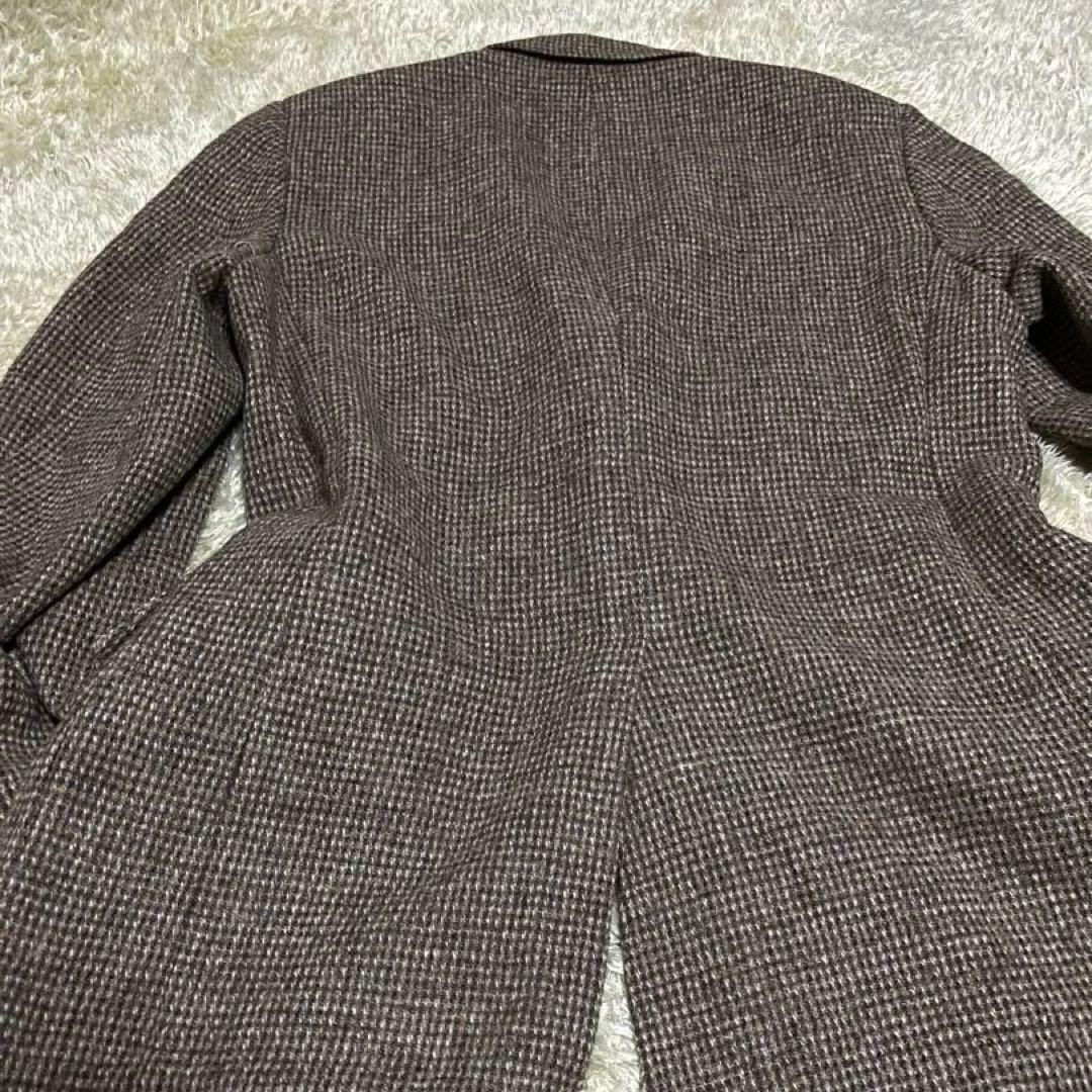 Harris Tweedハリスツイード　テーラードジャケット カーキ系管理番号付