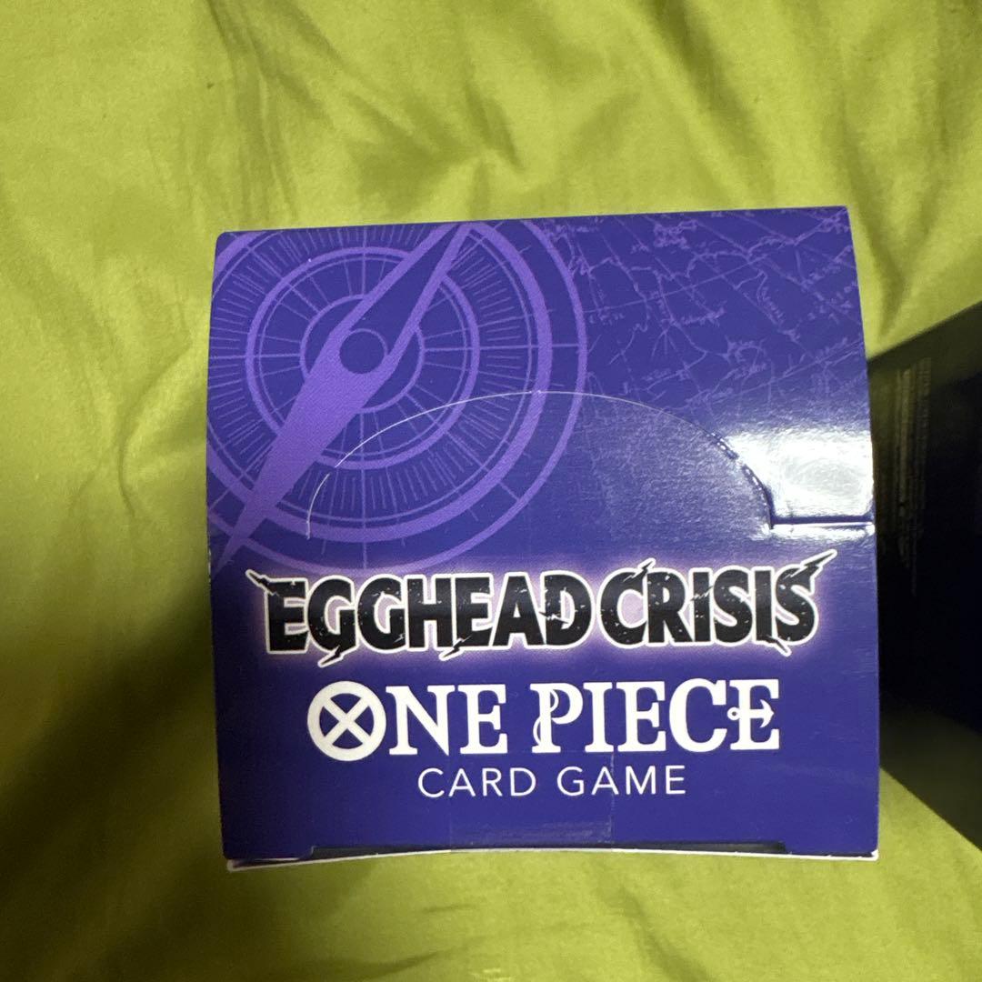 ワンピースエッグヘッドクライシス未開封テープ付き2BOX