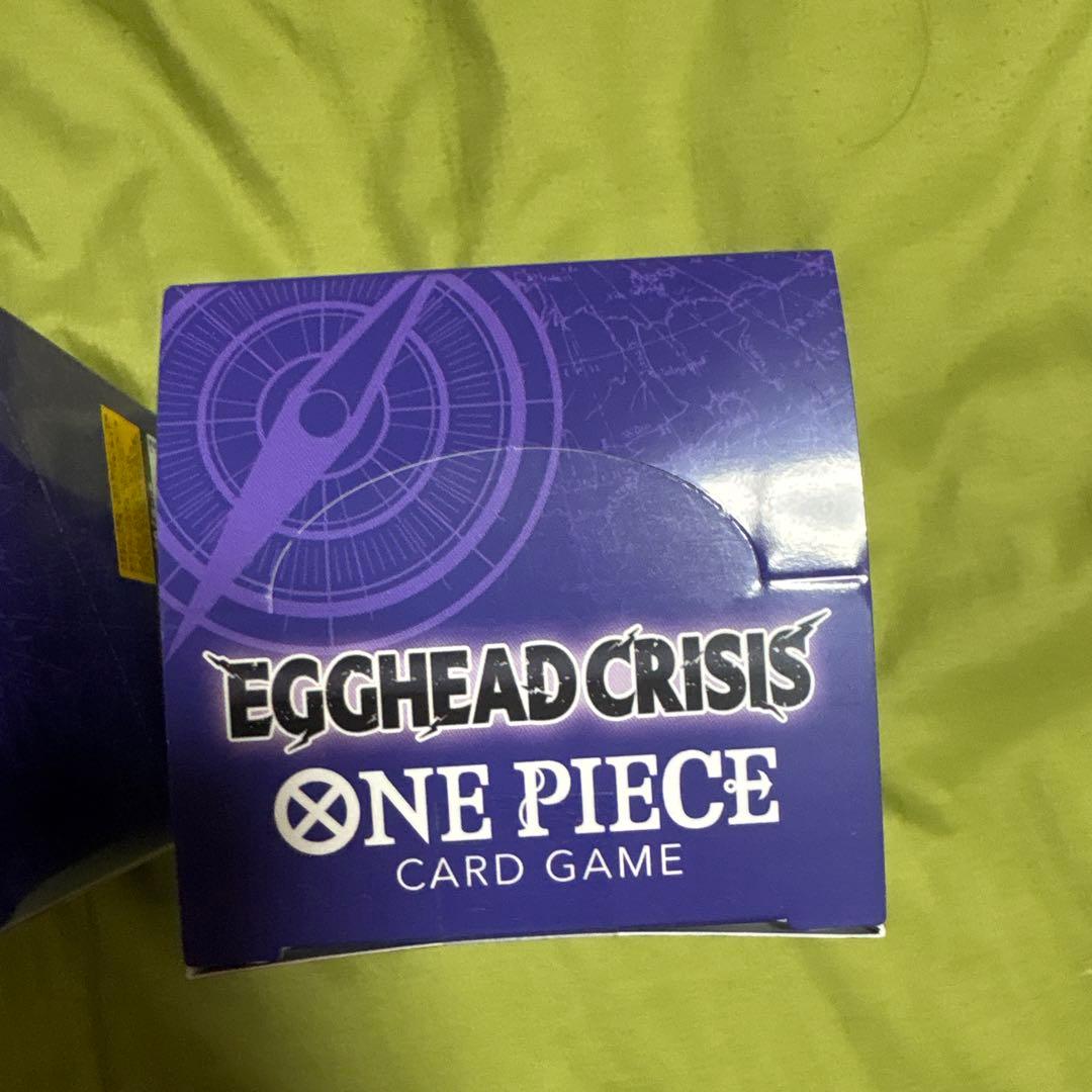 ワンピースエッグヘッドクライシス未開封テープ付き2BOX