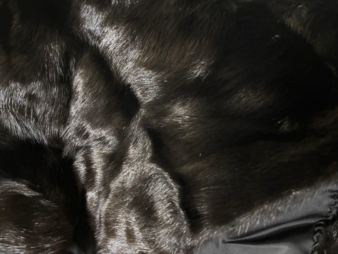 銀　サガミンク　ファー　毛皮　11