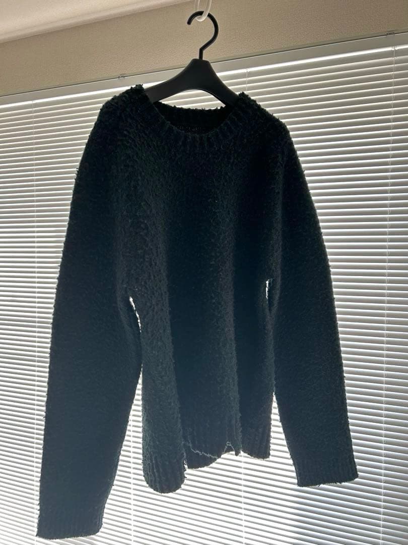 Maison Margiela ⑩ ピリング加工 ニット セーター グリーン