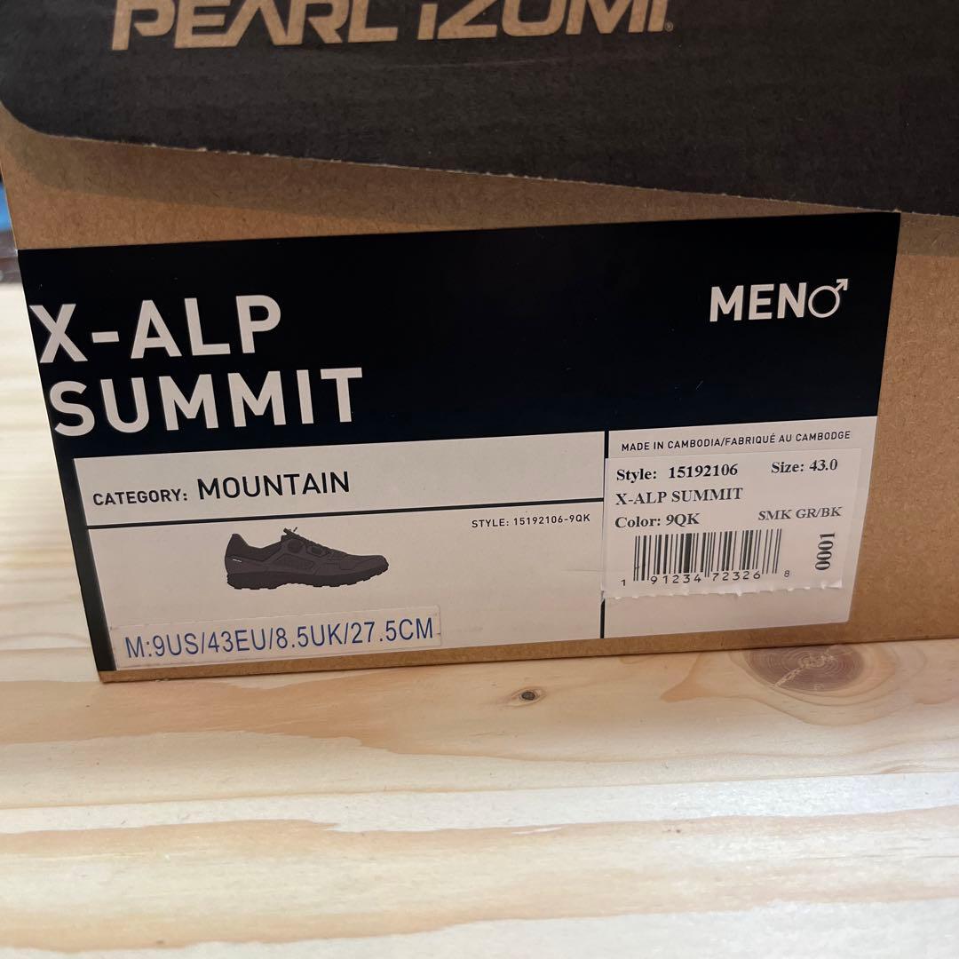 パールイズミ X-Alp Summit ビンディングシューズspd