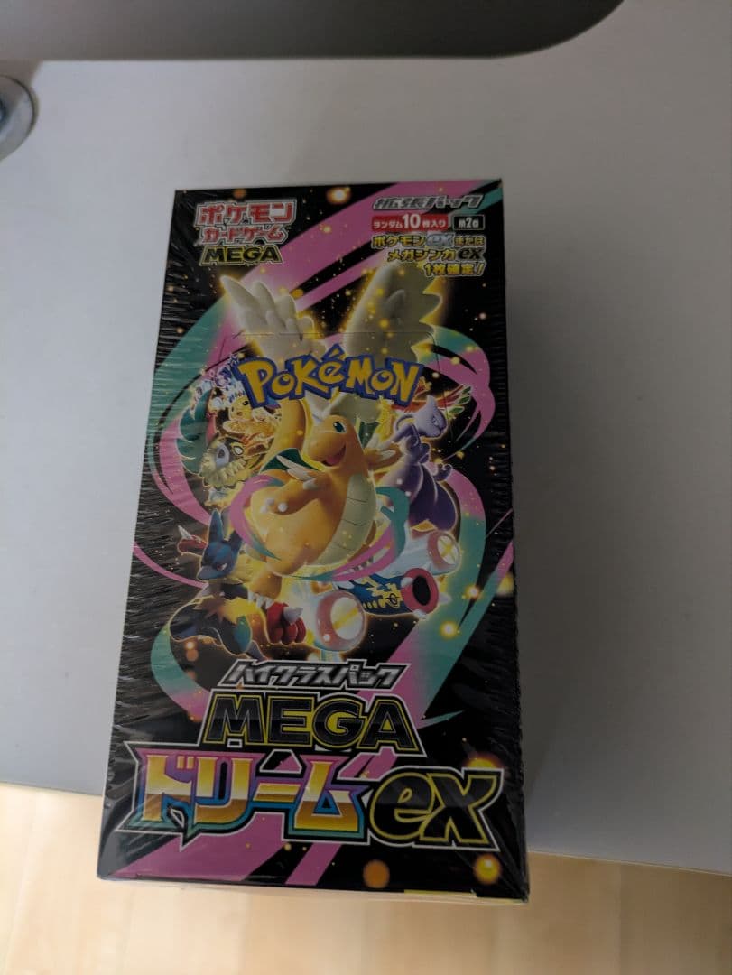ポケモンカードゲーム MEGA ドリームEXワンボックス　シュリンク付き