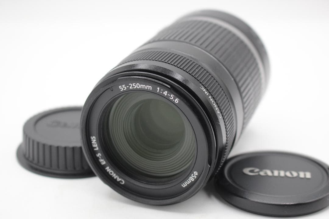Canon キャノン EF-S 55-250mm F4-5.6 IS◆8952