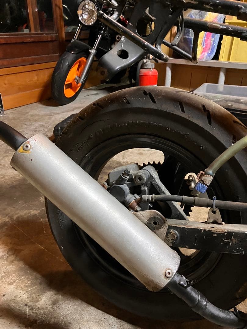 NSR50 城北ムラカミチャンバー　モリワキサイレンサー　軽量　社外チャンバー