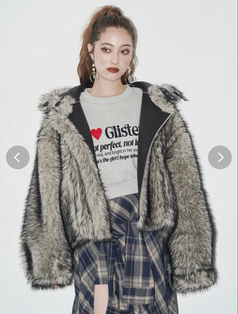 EVRIS リバーシブルファーブルゾン