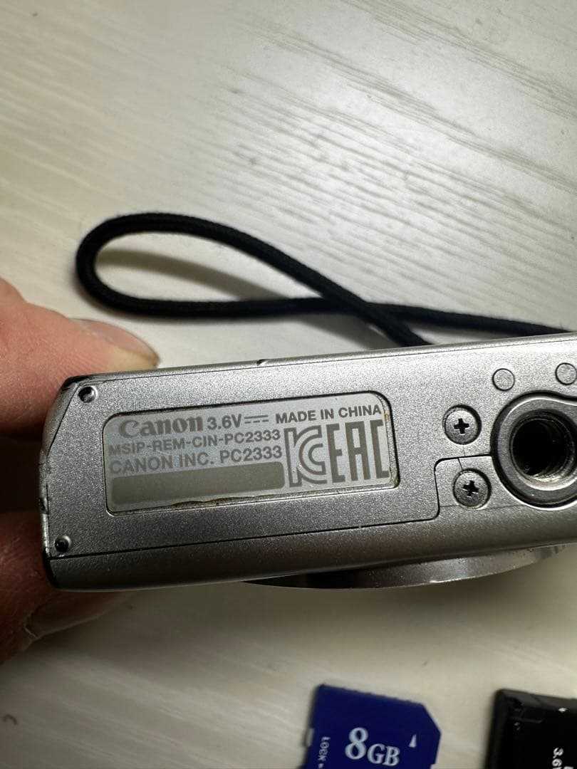 【動作確認済み】Canon デジカメ IXY200 pc2333