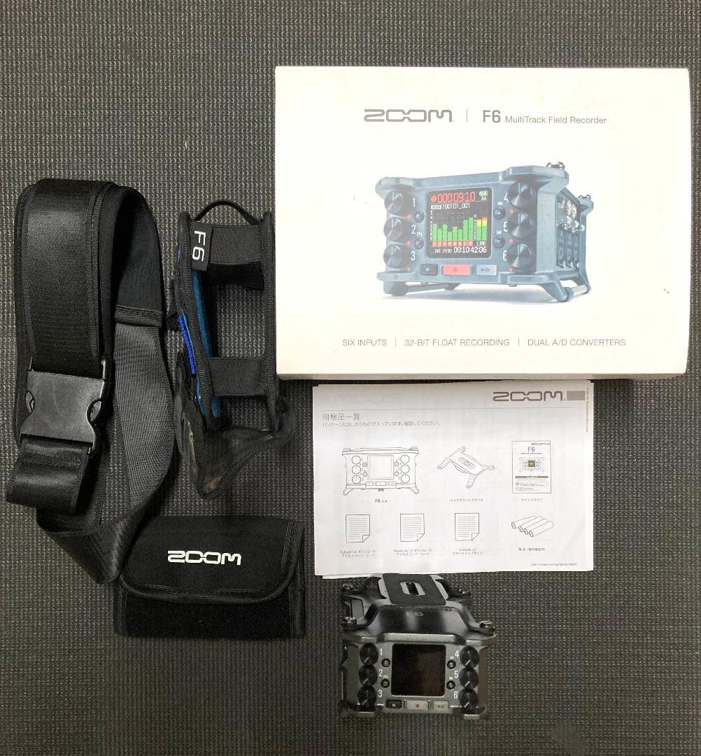 ZOOM ( ズーム ) F6 6chフィールドレコーダー ＋ケース＋BTA-1