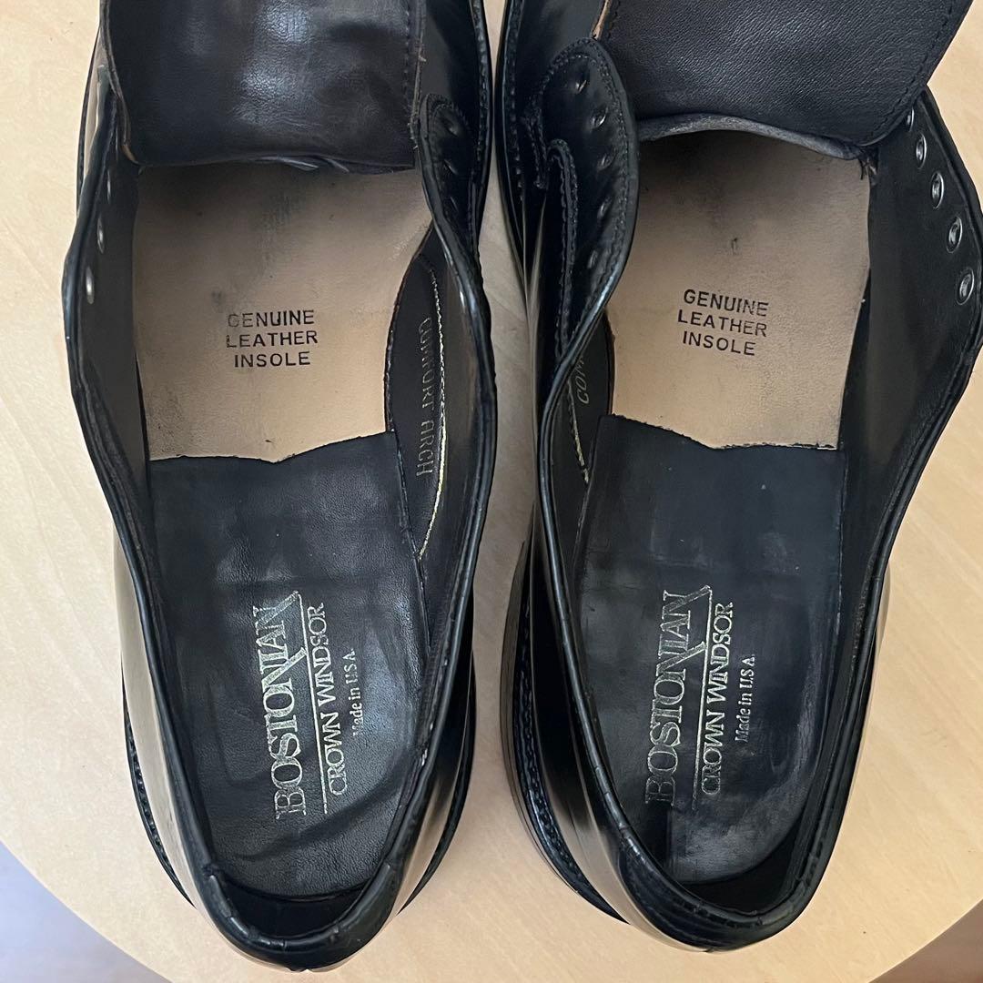 80s BOSTONIAN Crown Windsor シェルコードバンPTB