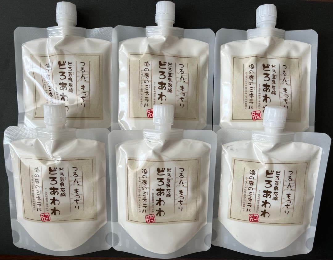 【新品】どろあわわ 110g×6個