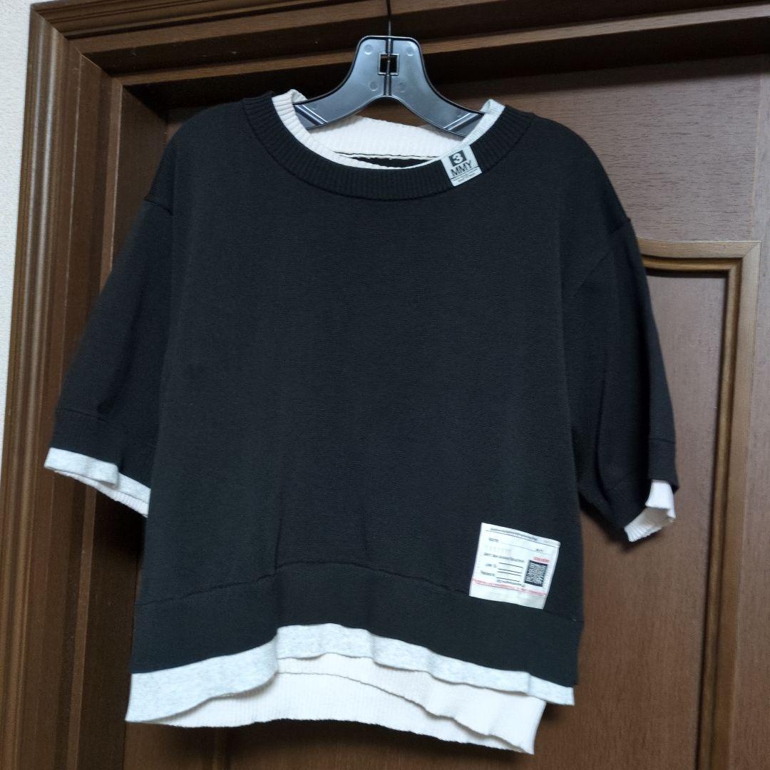 メゾンミハラヤスヒロ　重ね着風ニット