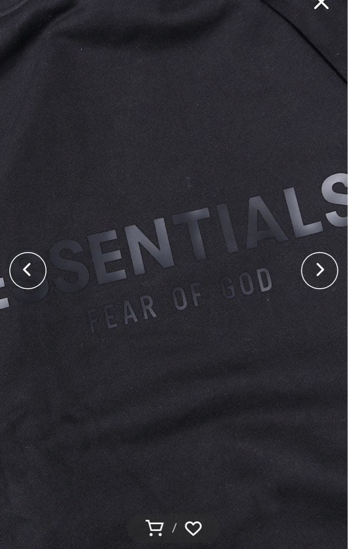 エッセンシャルズ ハーフジップM