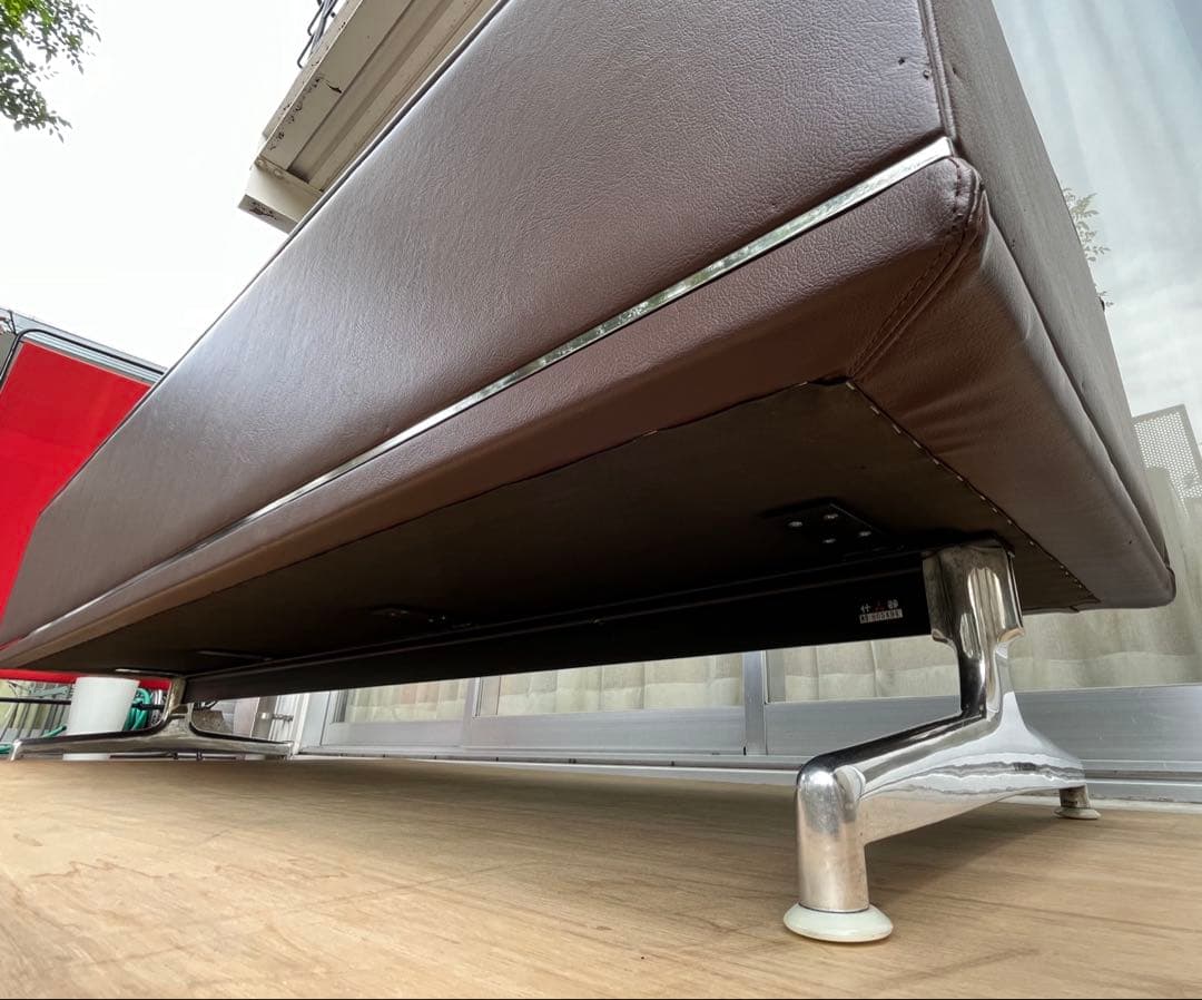 ヴィンテージ　モダン3Sソファ　三人掛け　ミッドセンチュリー　レトロモダン　美品