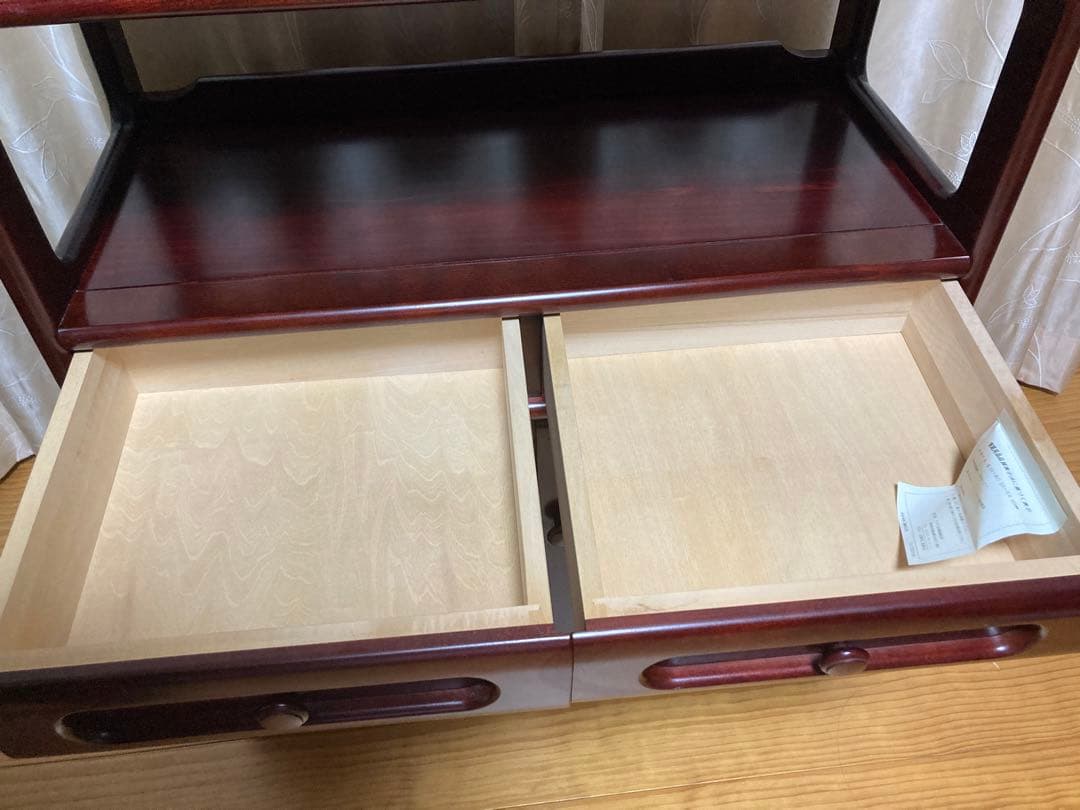 さ*ら様 カリモク　　karimoku 電話台　ファックス台　チェスト　棚　高級