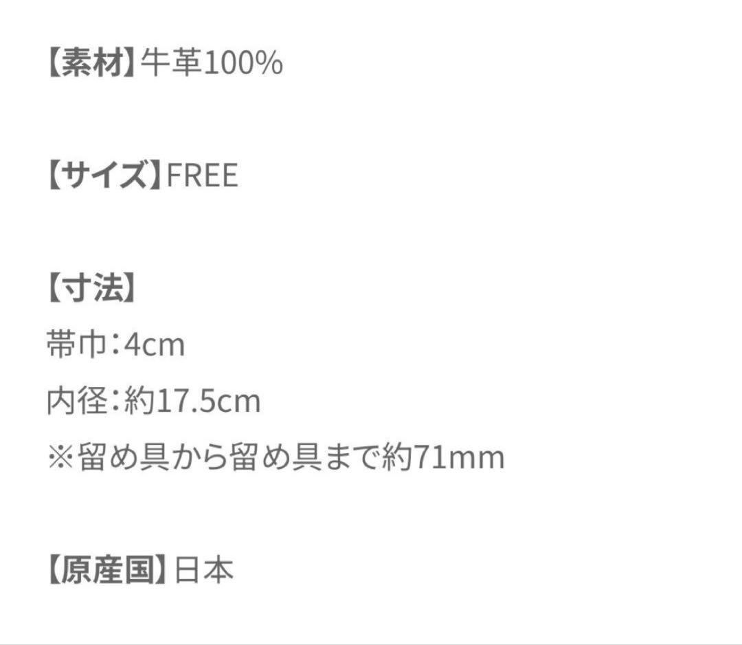 ANIECA レザーバングル　ブラック&シルバー