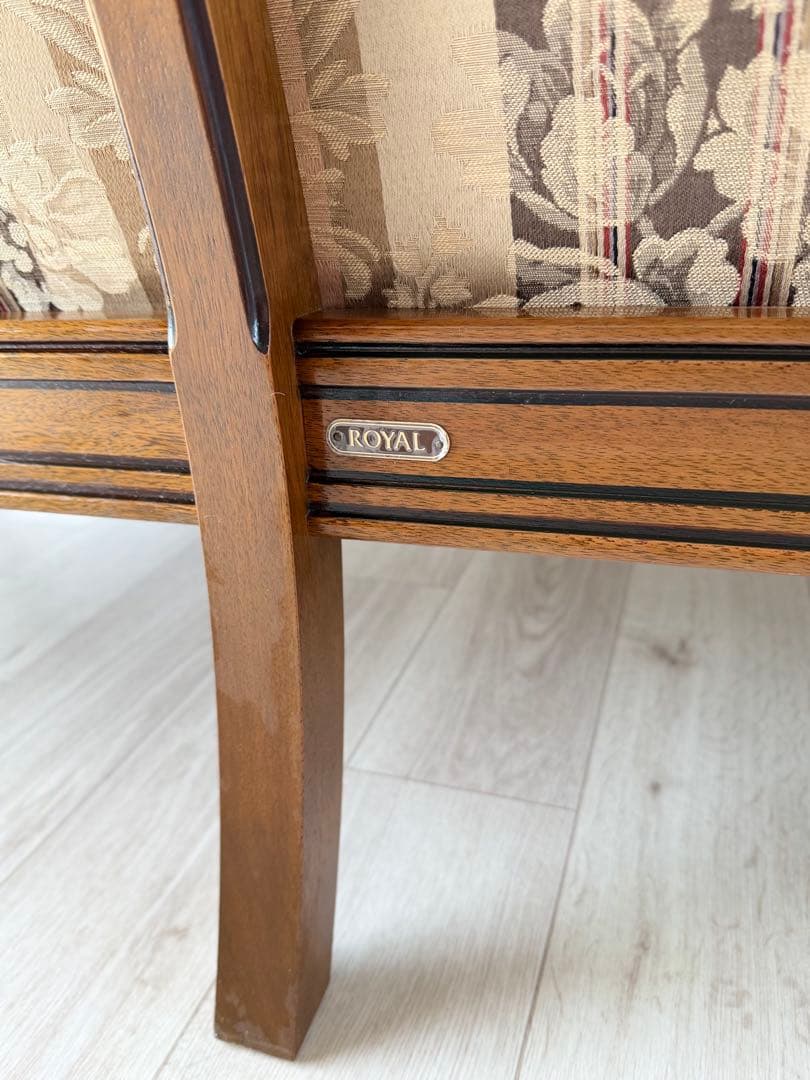 あや　マルニ木工 地中海ロイヤル シャルル アームチェア 2人/3人掛け