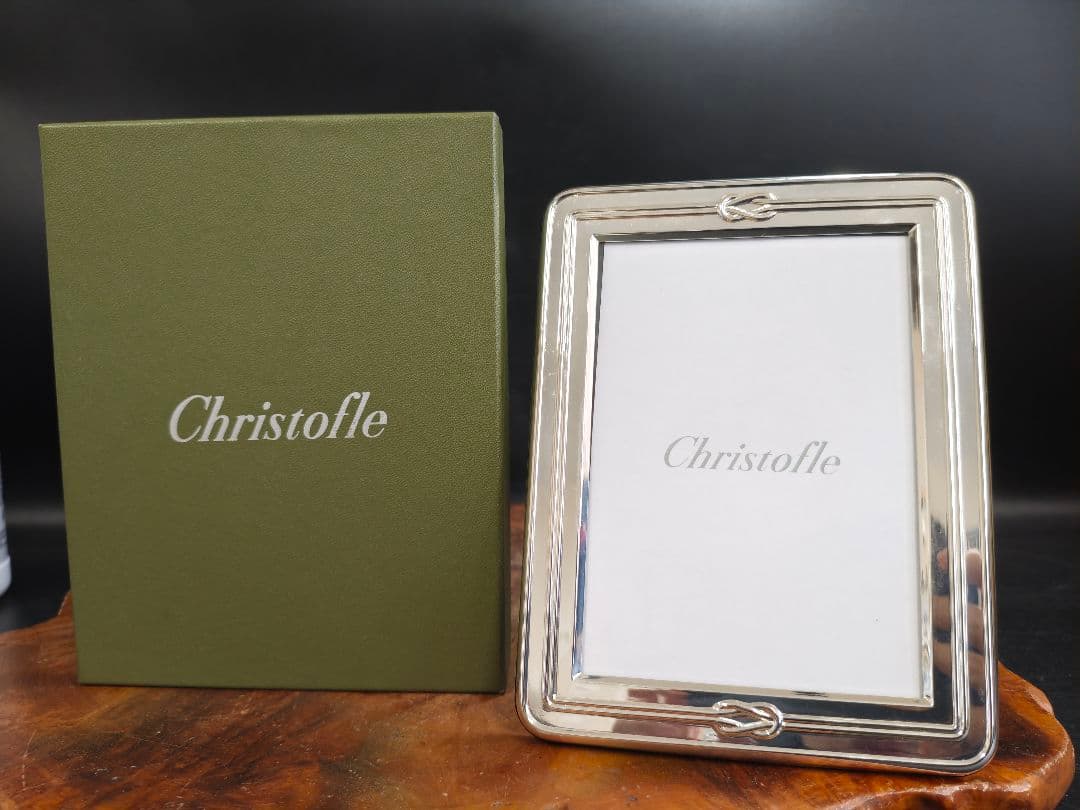Christofle クリストフル フォトフレーム 未使用保管品 A005