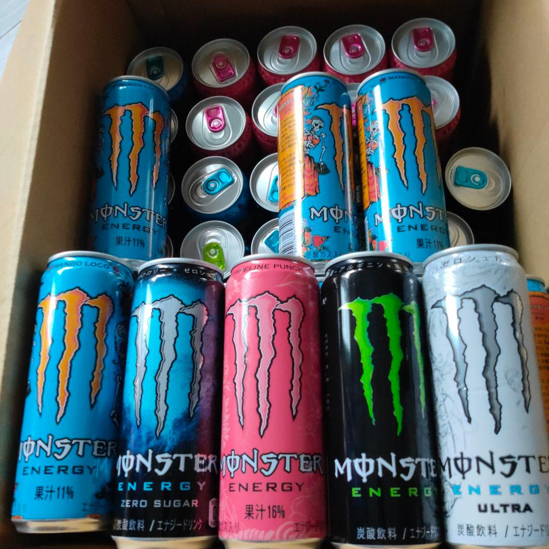 モンスターエナジー　5種類　48缶セット