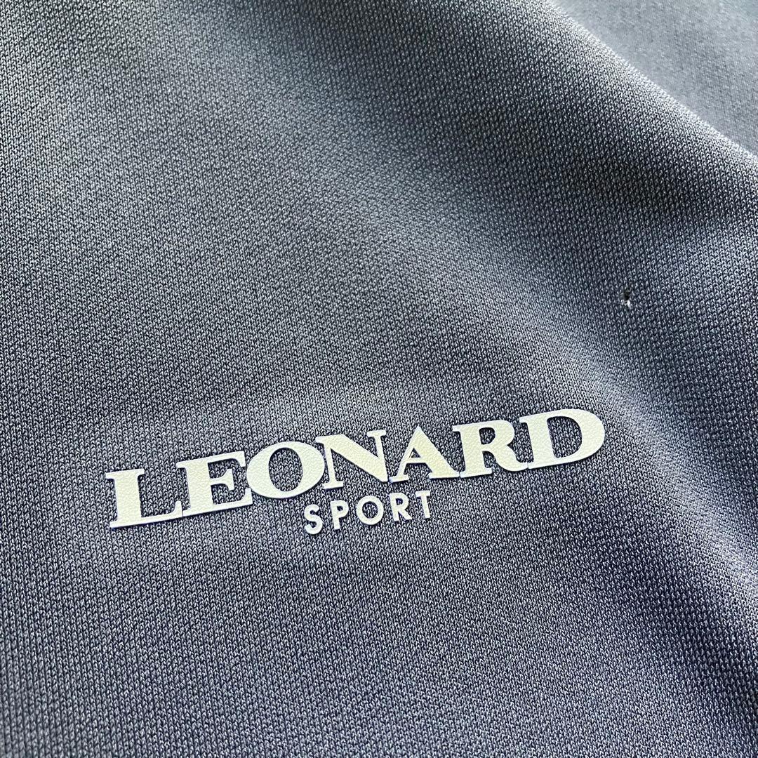 近年美品 レオナール 薄手 ブルゾン ジップアップ 42