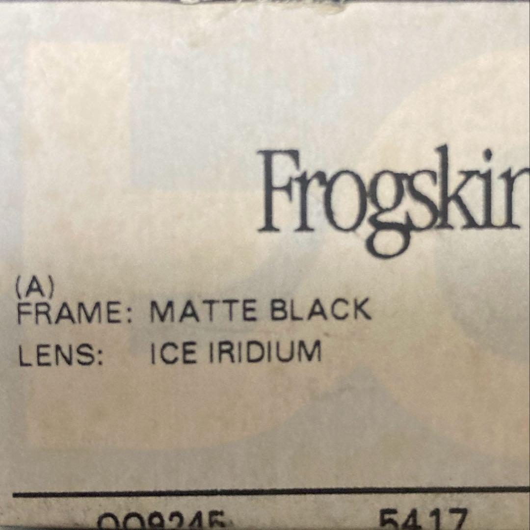 極美品✨OAKLEY オークリー　Frogskins サングラス　ブラック