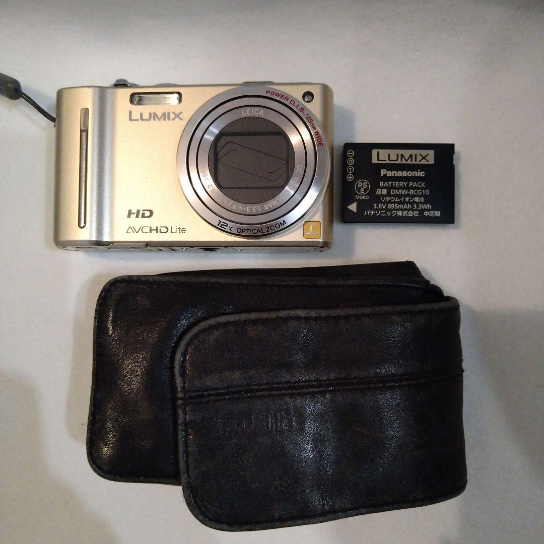 Panasonic LUMIX DMC-TZ210 ゴールド デジカメ