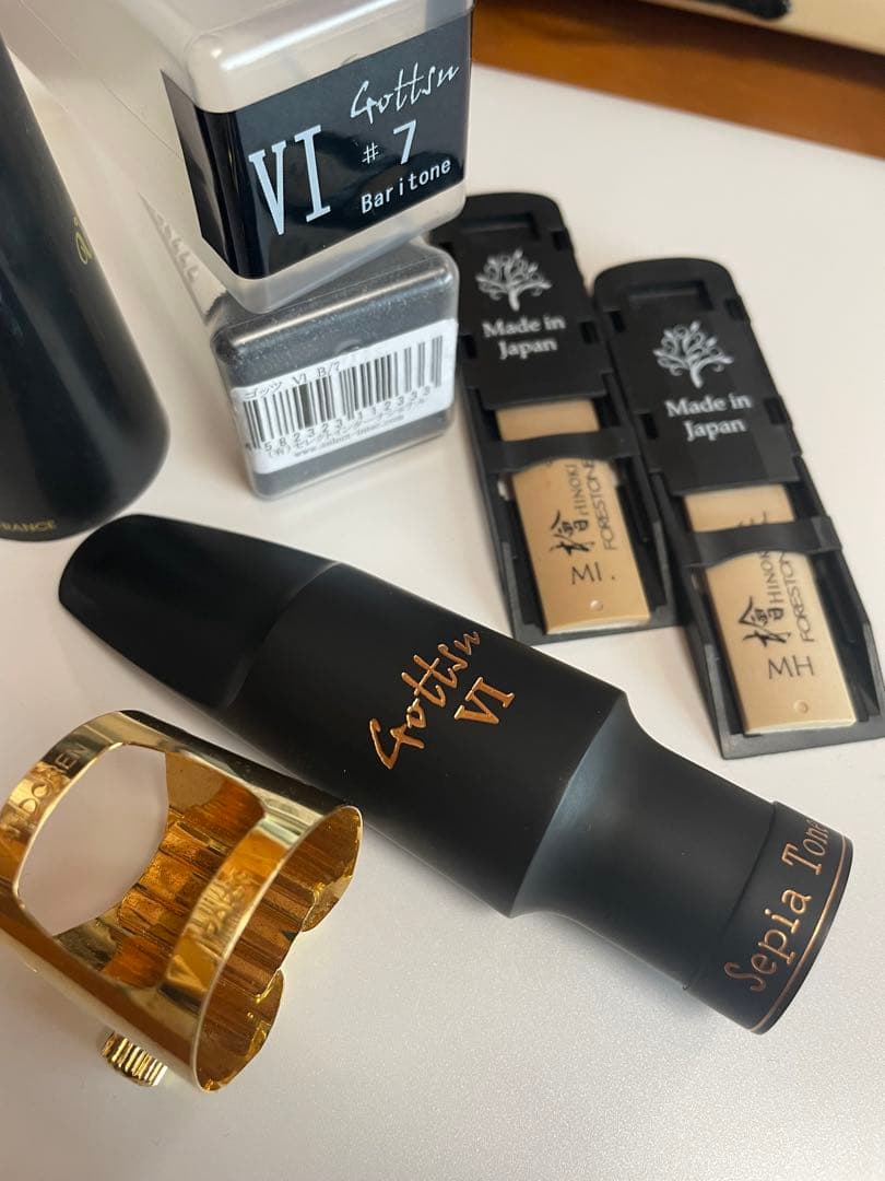 ゴッツGottsu VI #7セピアトーン　バリトンサックス マウスピース
