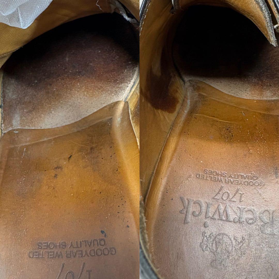 Berwick1707 バーウィック ストレートチップ 2739