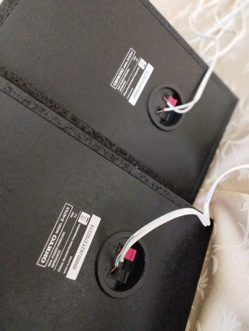 【新品未使用】ONKYO X-N7XX(D) ウッド スピーカー 2個セット