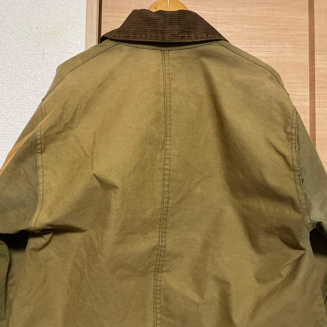 1ワラントリメイク品【barbour】3/4 短丈リサイズヴィンテージジャケット