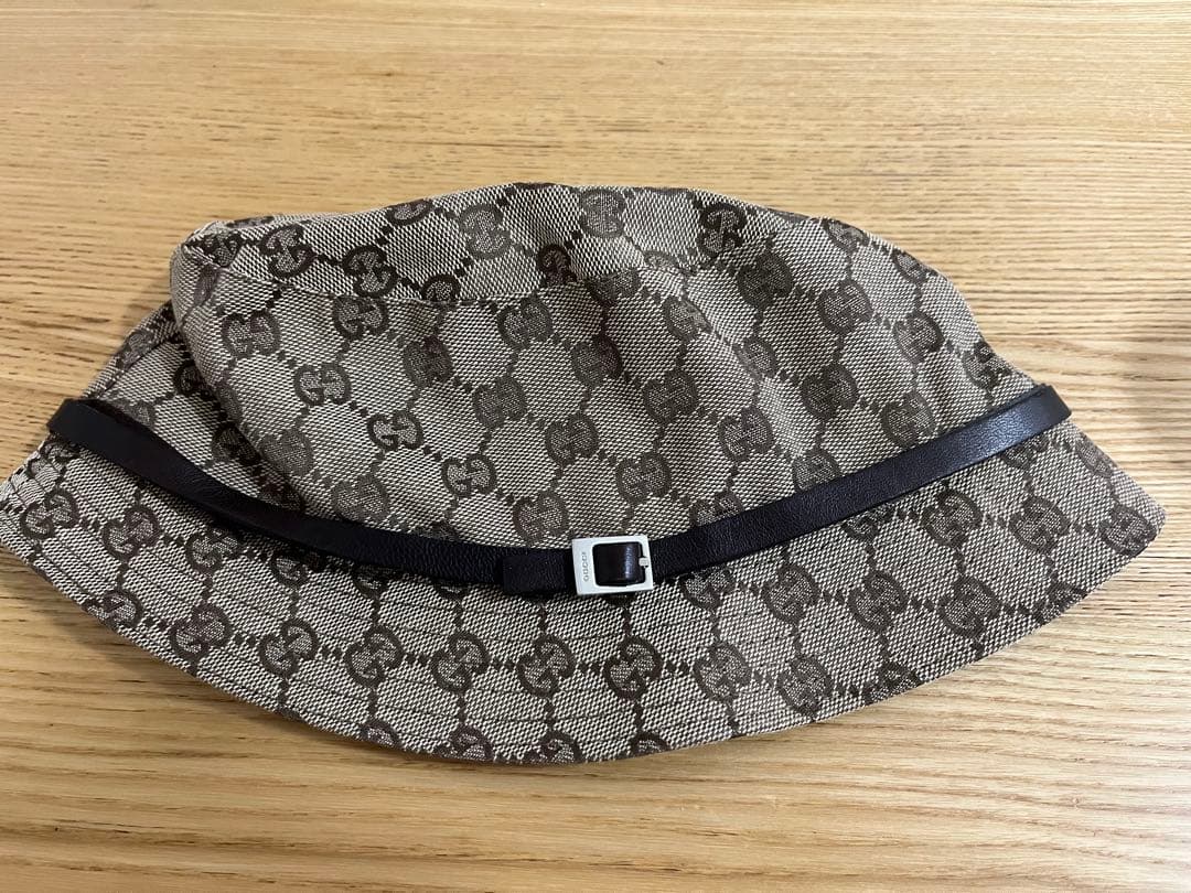 GUCCI GGパターン バケットハット Lサイズ