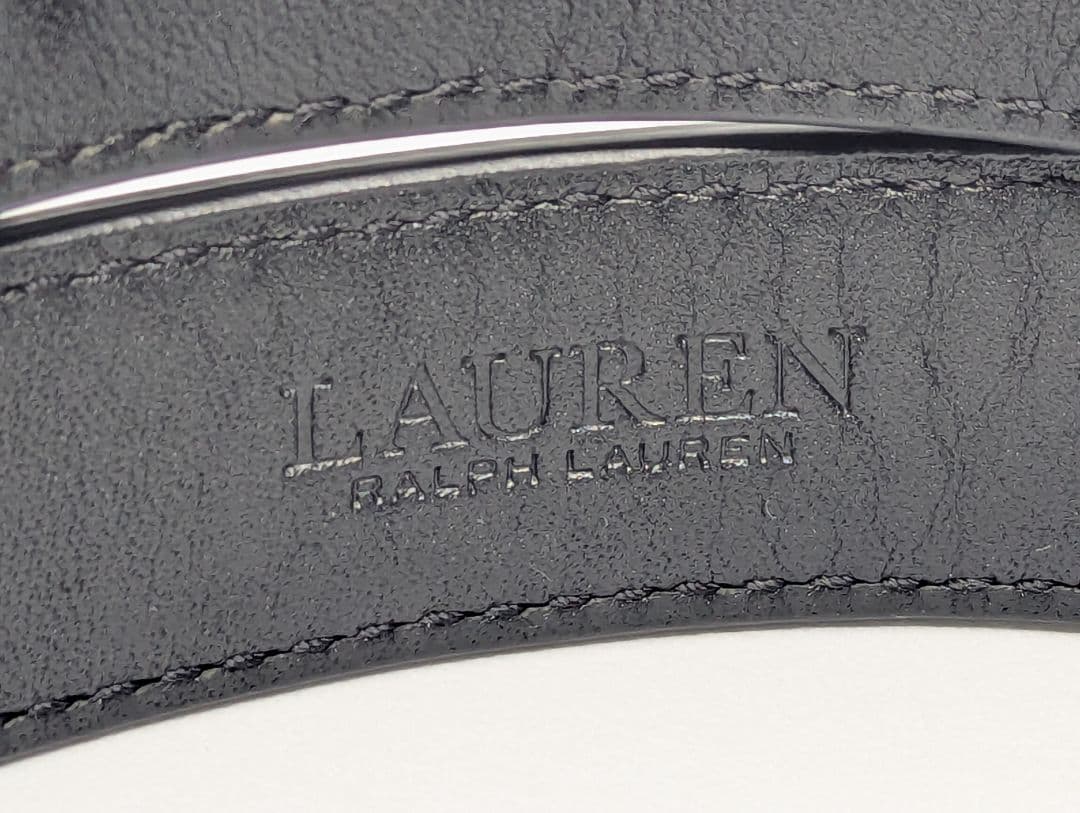 LAUREN Ralph LAUREN　レディースベルト　黒