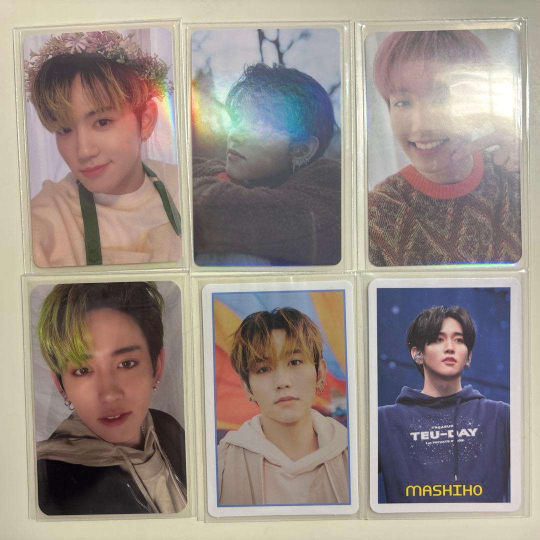 treasure トレカ　歌詞カード　ベビフォト