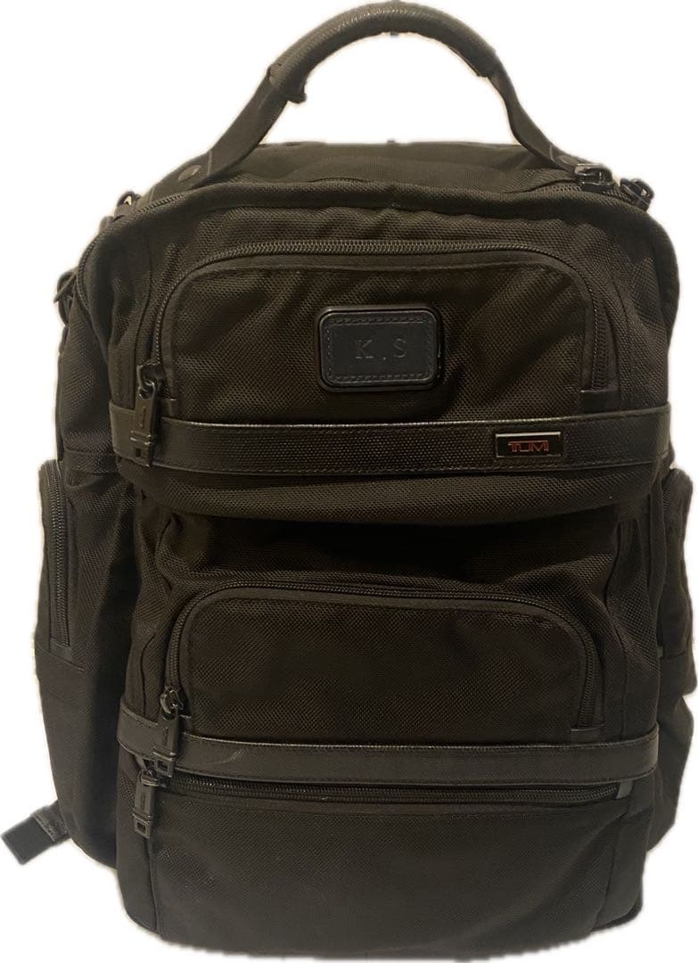 TUMI 多機能 ブラック バックパック ALPHA2