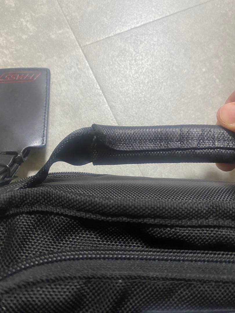 TUMI 多機能 ブラック バックパック ALPHA2