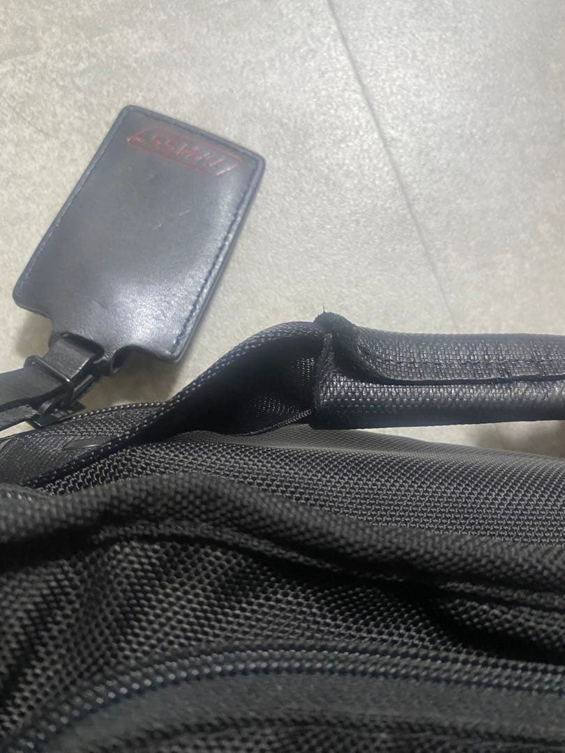 TUMI 多機能 ブラック バックパック ALPHA2