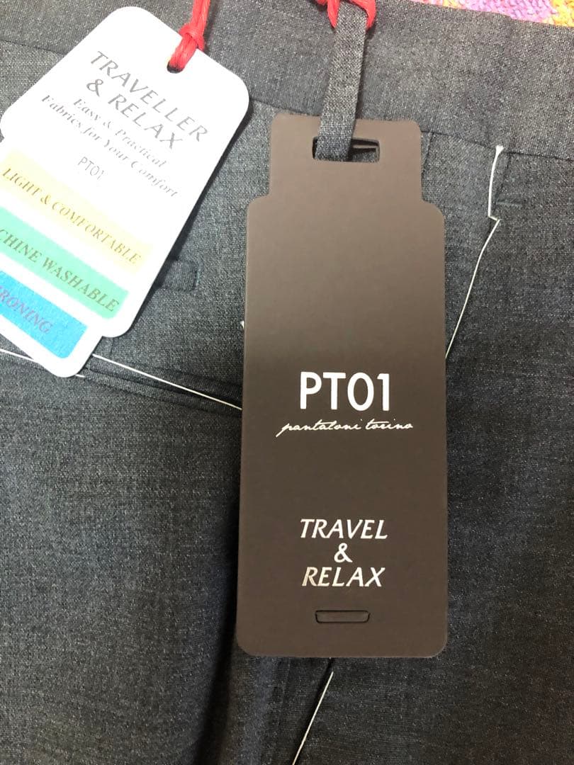 新品未使用品 PT01 EVO FIT スラックス 46 (チャコールグレー)