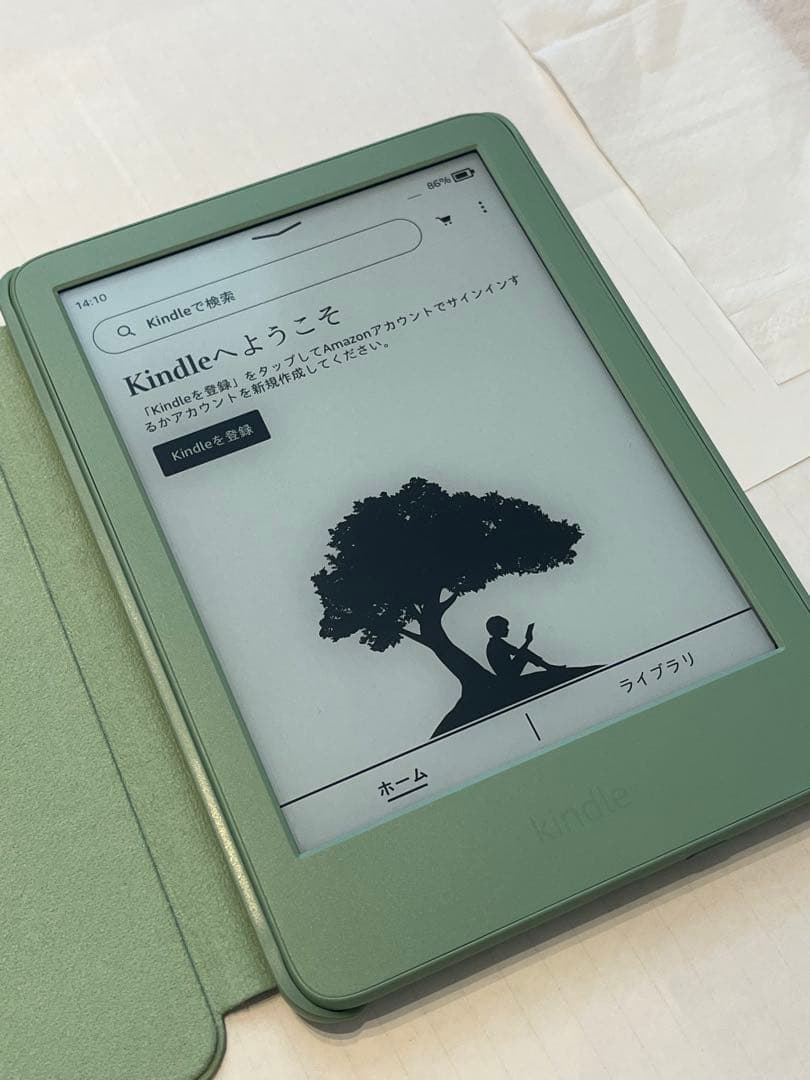【未使用に近い】Kindle (2024年モデル) 保護フィルム＆カバーおまけ付