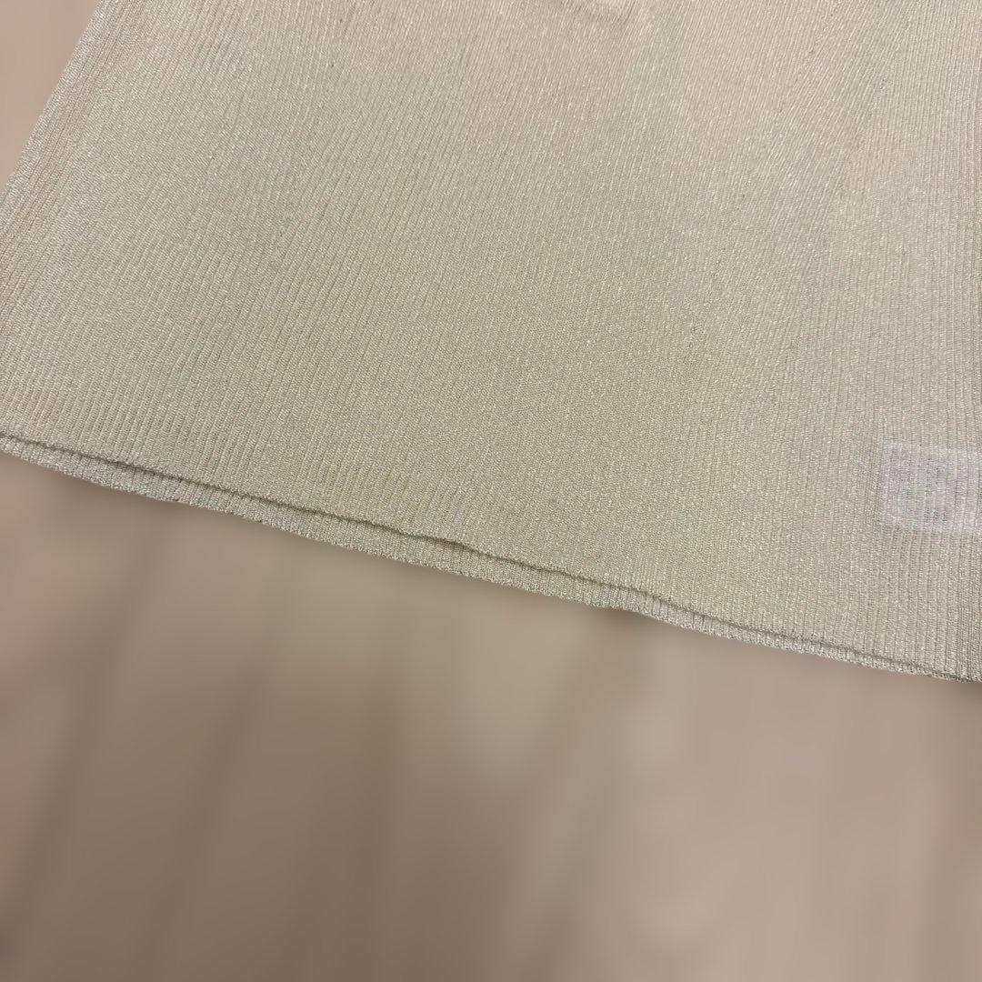 MACHATT フリル付き襟 長袖トップス