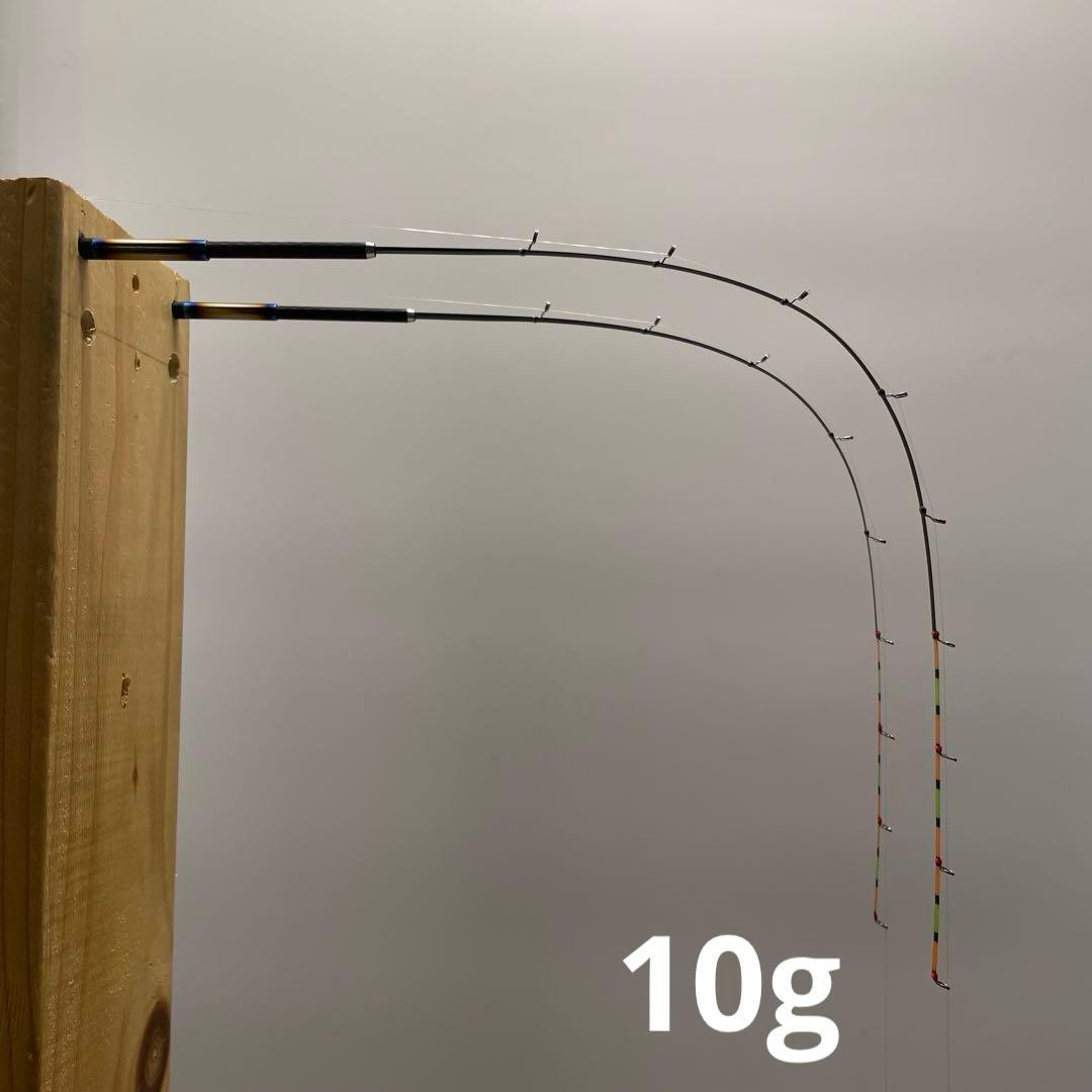 公魚　ハンドメイドロッド　レギュラーテーパー　350mm 2本セット