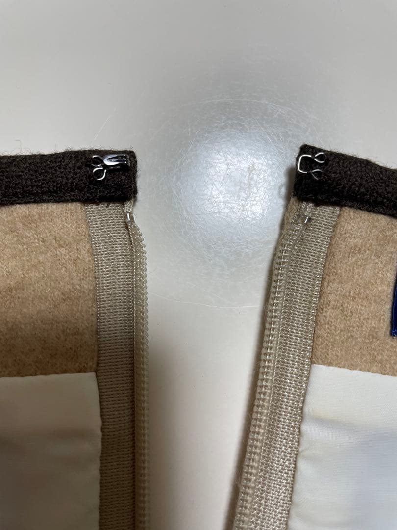 未使用に近い　美品　エムズグレイシー　ウール長袖　ワンピース　40 M〜L