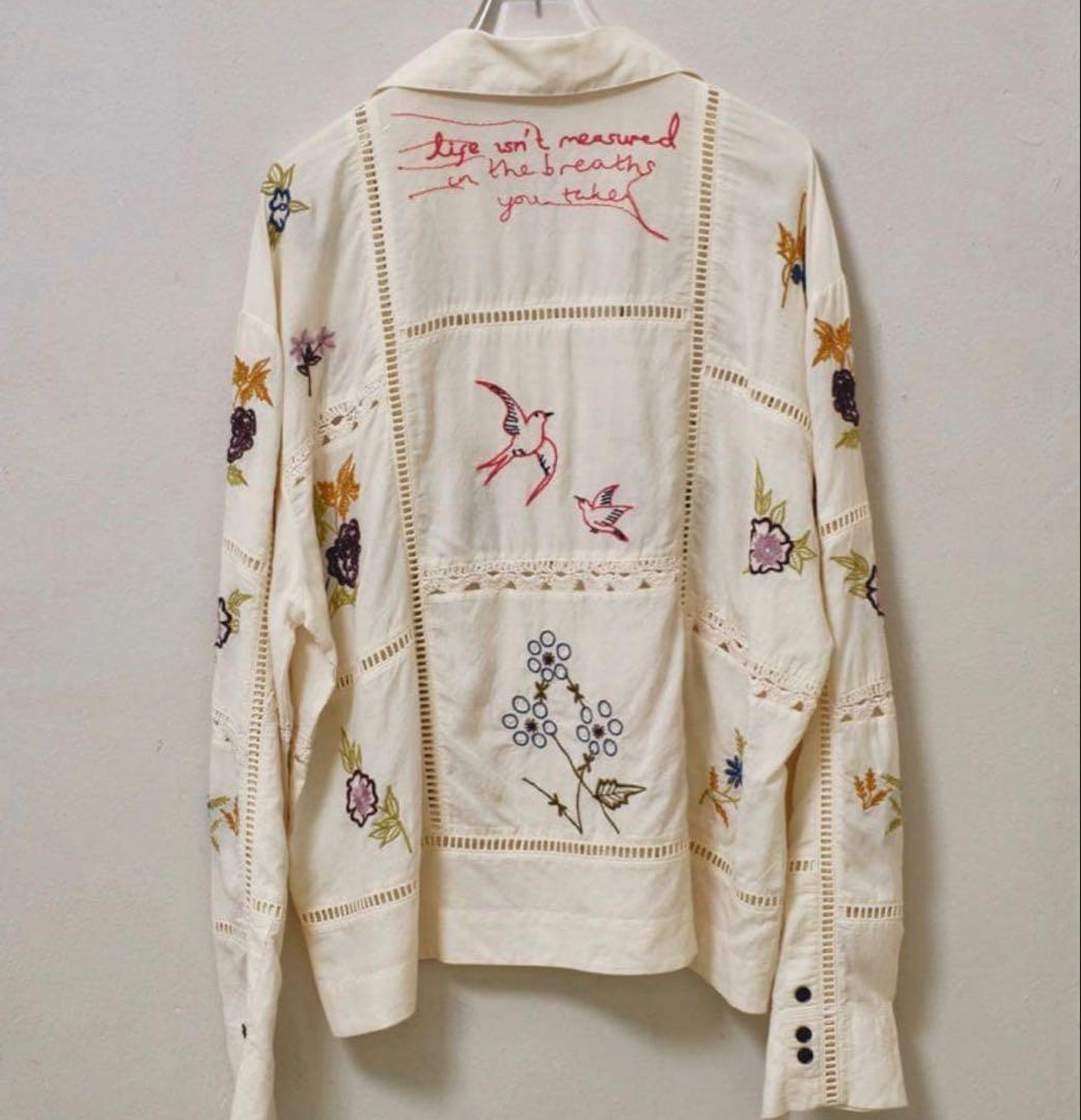 トップス TODAYFUL Embroidery Patchwork Shirts