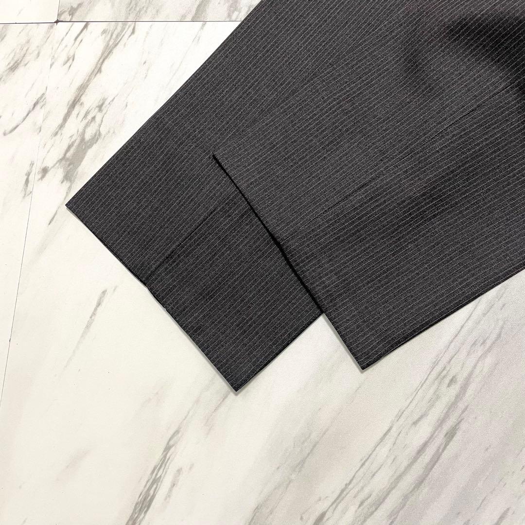 美品⭐️ポールスミス × ゼニア 3ピース マルチストライプ 裏地紫 グレー L