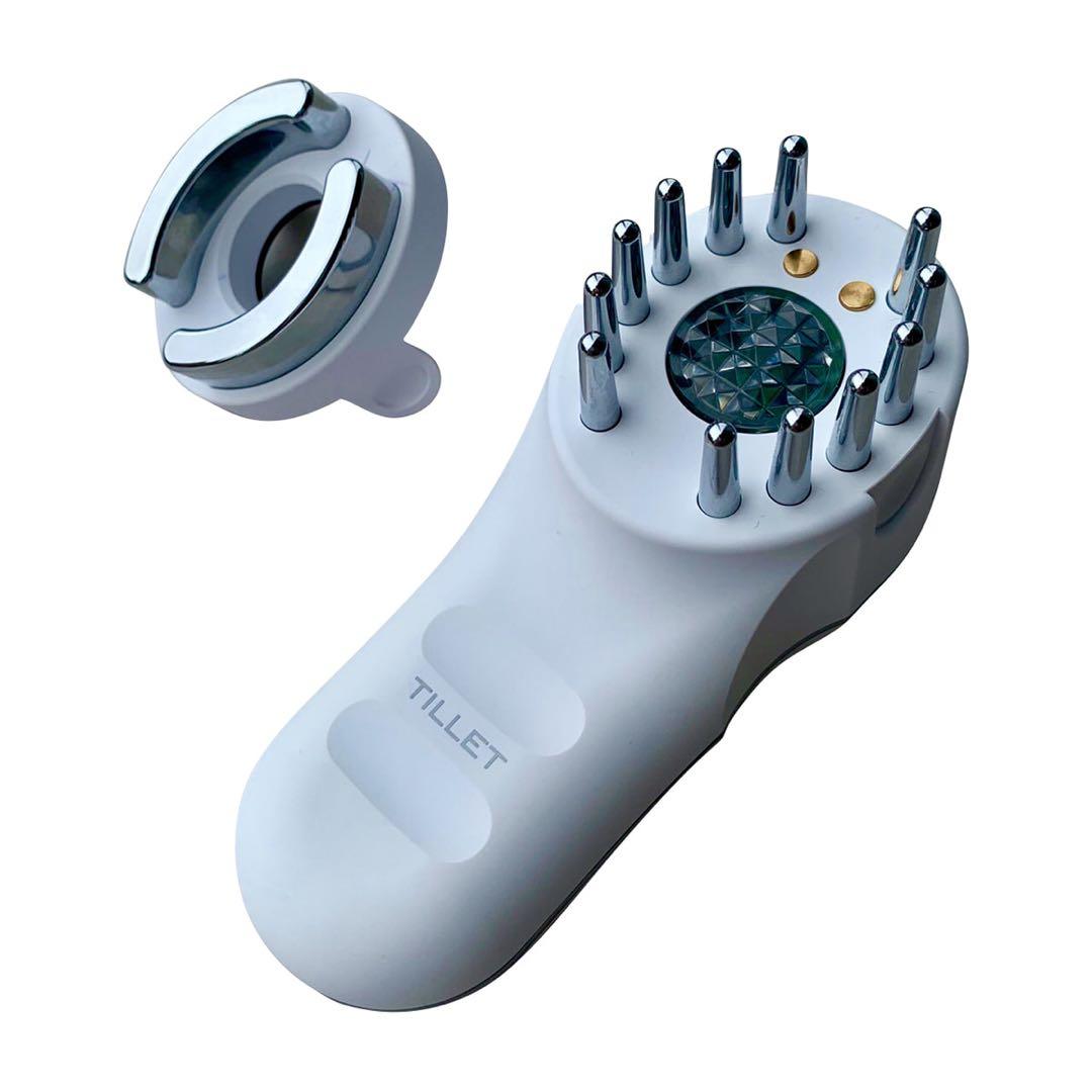 フェイス＆ヘアトリートメント機器TILLET（ティレット）（ホワイト)
