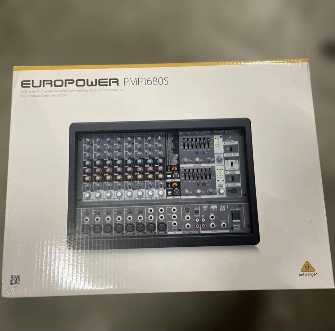 新品未使用 BEHRINGER EUROPOWER PMP1680S