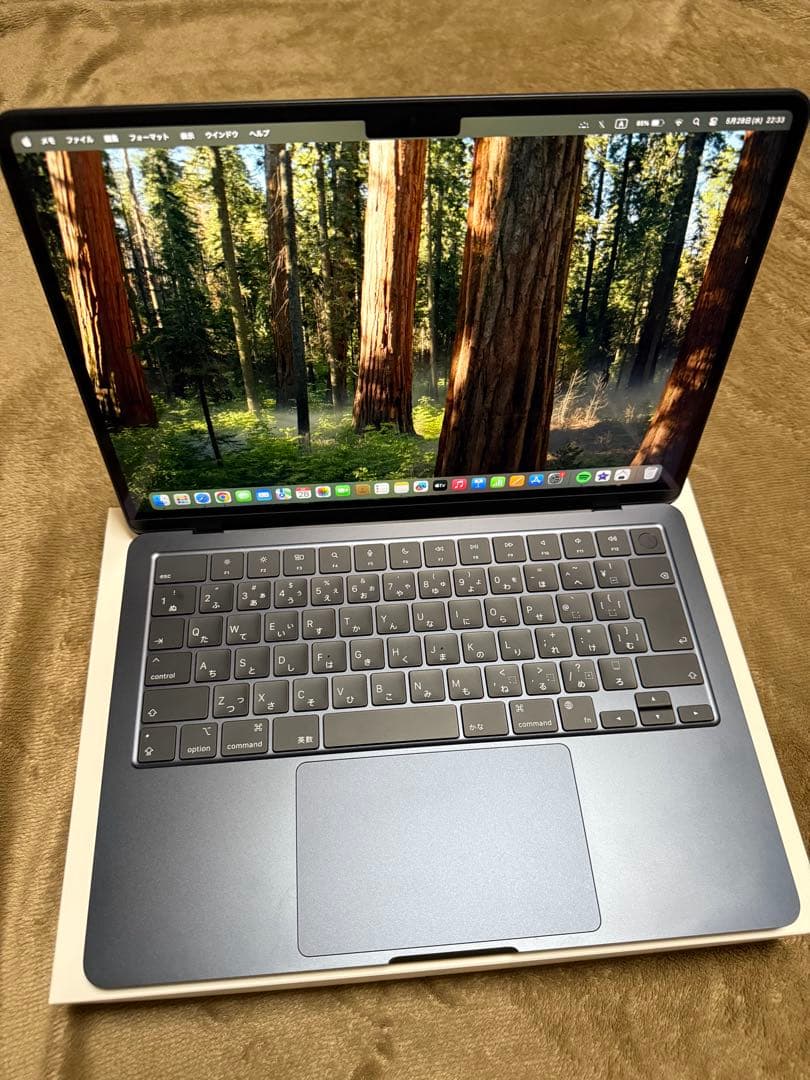 MacBook Air 13インチ M2 ミッドナイト メモリ16GB