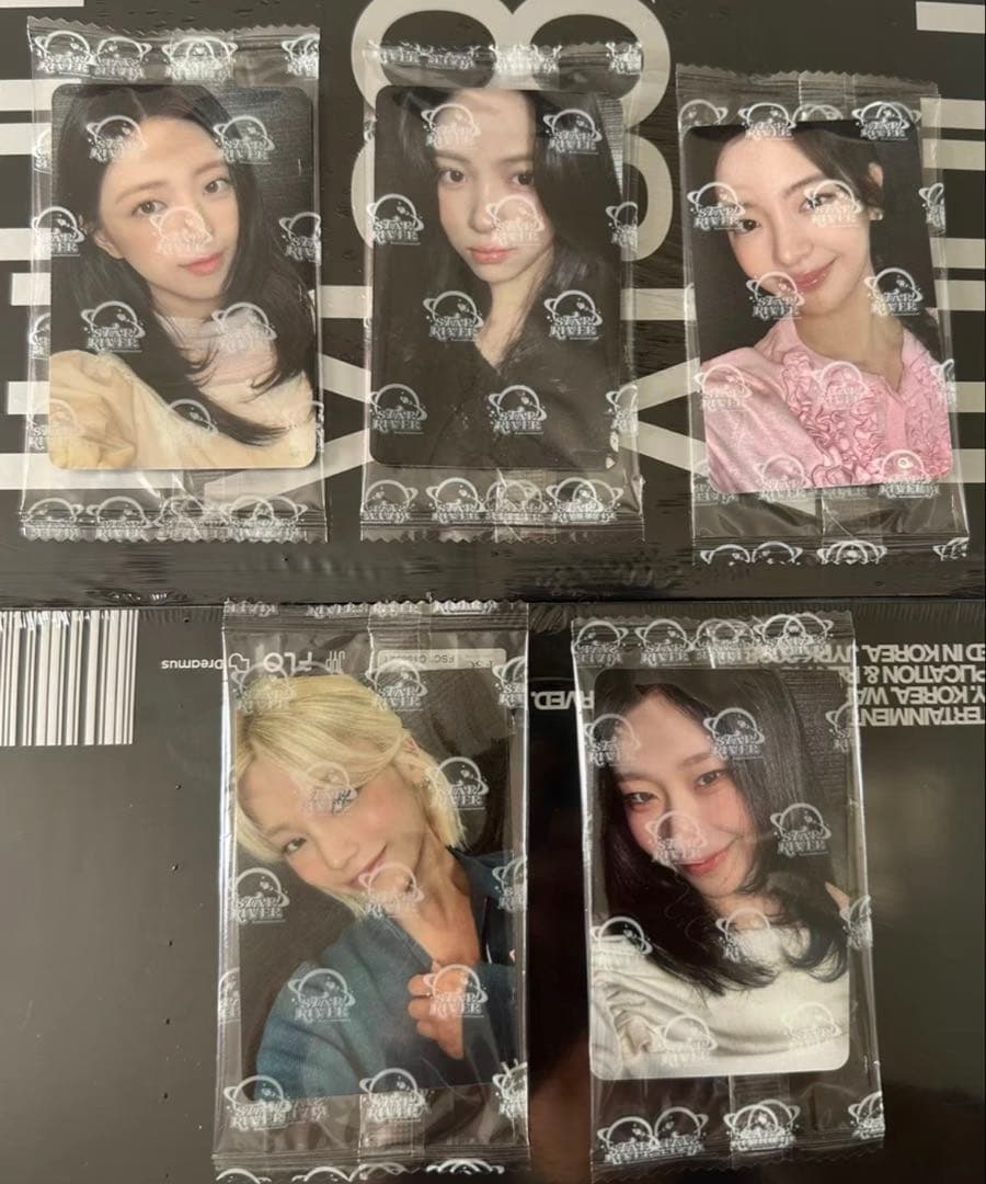 ITZY star 上海 当選者限定 トレカ 5枚セツト