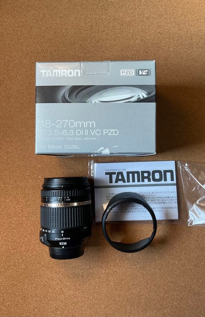 TAMRON 18-270mm F3.5-6.3 Di II VC PZD 中古