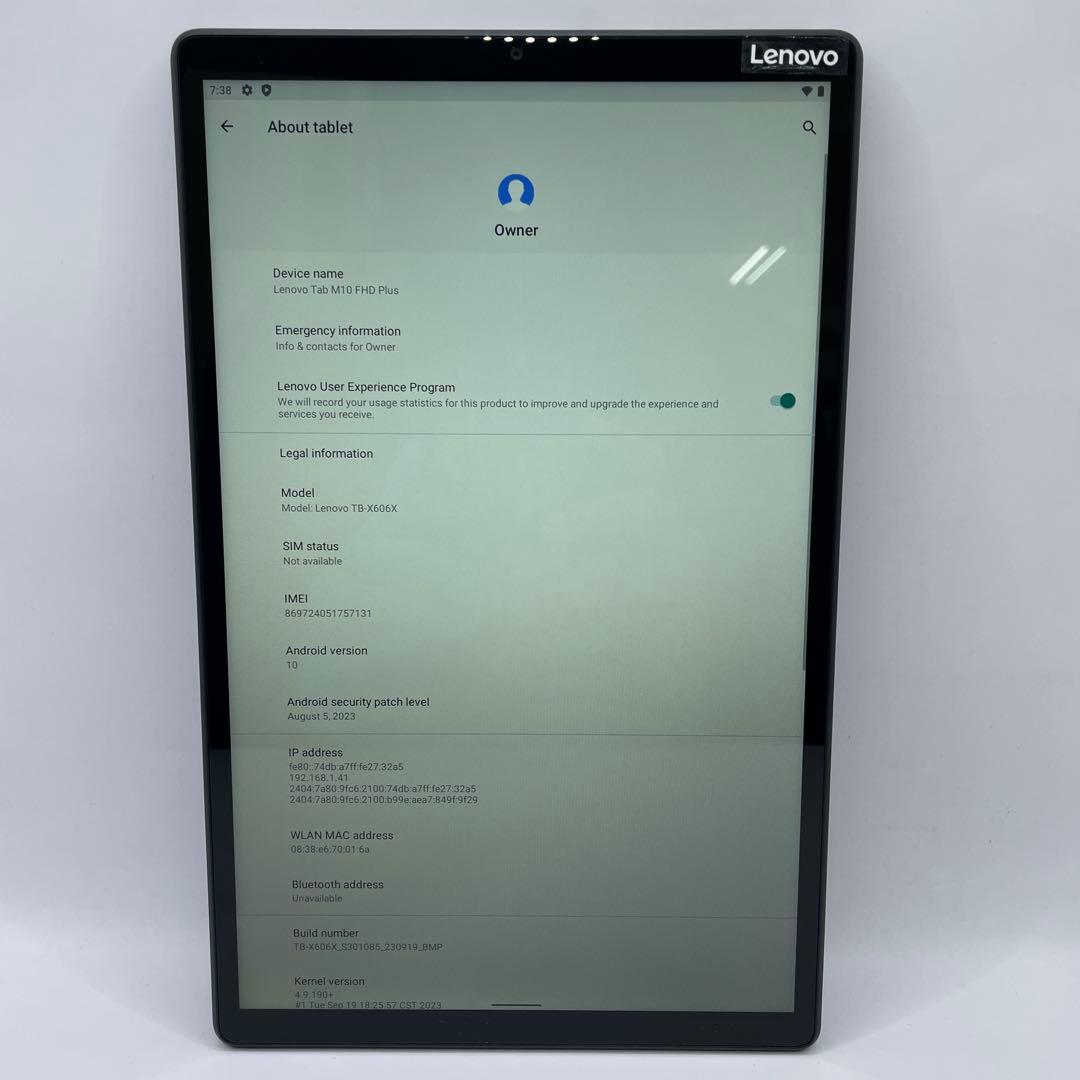 L*♡様 Lenovo Tab M10 FHD Plus 10.3インチ