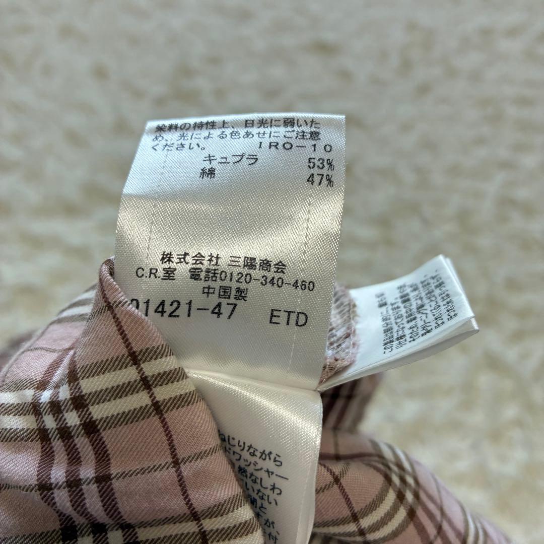 人気✨　バーバリーブルーレーベル　ミニワンピース　Mサイズ　ノバチェック　ピンク